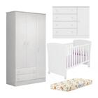 Quarto Infantil 03 Peças Doce Sonho 2484x2617x2561 Com Colcha