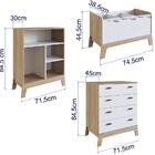 Quarto Infantil 4 Peças Favo De Mel Fm037 Completa Moveis