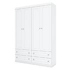 Quarto Infantil 4 Portas Mississipi E Berço Multifuncional At