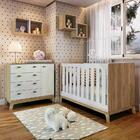 Quarto Infantil 5 Peças Favo De Mel Fm032 Itapua Branco Compl