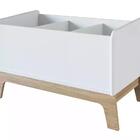 Quarto Infantil 5 Peças Favo De Mel Fm034 Branco Completa Mov