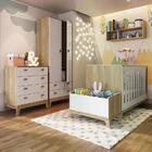 Quarto Infantil 5 Peças Favo De Mel Fm034 Itapua Branco Compl