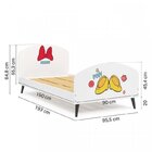 Quarto Infantil 5 Peças Minnie Disney Fun Cabecasa Madeiraori