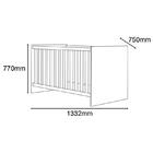 Quarto Infantil Berço Mini Cama Americano Branco Meu Soninho