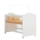 Quarto Infantil Berço, Roupeiro Branco