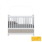 Quarto Infantil Bolinha De Sabão Espresso Móveis Branco/crist
