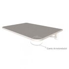 Quarto Infantil Cama E Mesa Dobrável Kitcubos Espresso Móveis