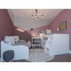 Quarto Infantil Cama Multifuncional Com Armário E Bicama Laís