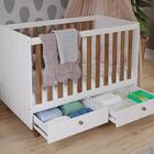 Quarto Infantil Casinha Roupeiro Casinha Com Berço Candy Bran