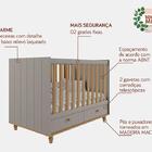 Quarto Infantil Casinha Roupeiro Casinha Com Berço Candy Fend