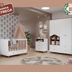 Quarto Infantil Casinha Roupeiro Casinha Com Comoda Casinha E