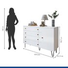 Quarto Infantil Closet Modulado Premium 2 Módulos Seraphina 2