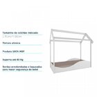 Quarto Infantil Com 1 Minicama Montessoriana 1 Cômoda 4 Gavet