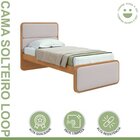 Quarto Infantil Com 2 Camas Solteiro Loop E 1 Mesa De Cabecei