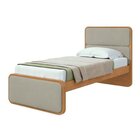 Quarto Infantil Com 2 Camas Solteiro Loop Tecido Boucle E Mes