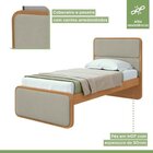 Quarto Infantil Com 2 Camas Solteiro Loop Tecido Boucle E Mes