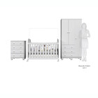 Quarto Infantil Com Berço,guarda Roupa, Cômoda Uli Junior