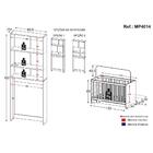 Quarto Infantil Com Berço 3x1 Nina Multimóveis Branco