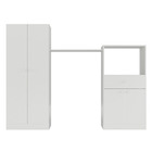 Quarto Infantil Com Berço-cômoda E Colchão Incluso Laura Mult