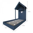 Quarto Infantil Com Cama E Armário Espresso Móveis Azul