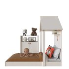 Quarto Infantil Com Cama E Armário Espresso Móveis Branco