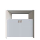 Quarto Infantil Com Cama E Armário Espresso Móveis Cinza Cris