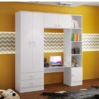 Quarto Infantil Com Cama E Guarda Roupa Elysa