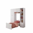 Quarto Infantil Com Cama E Guarda Roupa Elysa