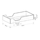 Quarto Infantil Com Cama E Mesa De Cabeceira Luísa