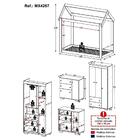 Quarto Infantil Com Cama Montessoriana Algodão Doce Multimóve