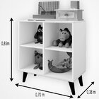 Quarto Infantil Com Cama Montessoriana E 2 Estantes Organizad