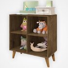 Quarto Infantil Com Cama Montessoriana E 2 Estantes Organizad
