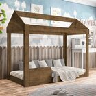 Quarto Infantil Com Cama Montessoriana E 2 Estantes Organizad