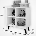 Quarto Infantil Com Cama Montessoriana E 2 Estantes Organizad