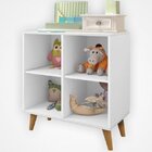 Quarto Infantil Com Cama Montessoriana E 2 Estantes Organizad