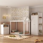 Quarto Infantil Com Cama Montessoriana E Colchão Incluso Enca
