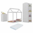 Quarto Infantil Com Cama Montessoriana E Colchão Incluso João