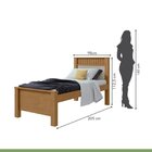 Quarto Infantil Com Cama Solteiro Athenas E Cômoda 4 Gavetas