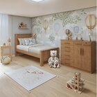 Quarto Infantil Com Cama Solteiro Athenas E Cômoda 8 Gavetas