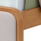 Quarto Infantil Com Cama Solteiro Loop Tecido Corano E Cômoda