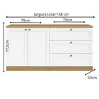 Quarto Infantil Com Cômoda 3 Gavetas E Armário 2 Portas Prove