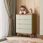 Quarto Infantil Com Cômoda, Guarda Roupa E Mesa De Cabeceira