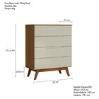 Quarto Infantil Com Cômoda, Guarda Roupa E Mesa De Cabeceira