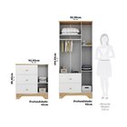 Quarto Infantil Com Guarda-roupa 3 Portas E Cômoda Com Janela