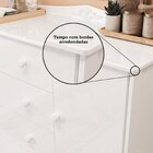 Quarto Infantil Com Guarda Roupa 4 Portas E Cômoda 1 Porta 10