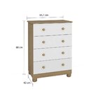 Quarto Infantil Com Guarda Roupa Com Prateleira Cômoda E Mini