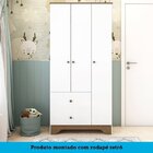 Quarto Infantil Com Guarda Roupa E Cômoda 100% Mdf Cocada Bra