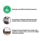 Quarto Infantil Com Guarda Roupa E Cômoda 100% Mdf Cocada Bra