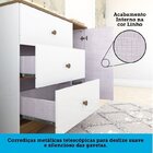 Quarto Infantil Com Guarda Roupa E Cômoda 100% Mdf Cocada Bra