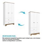 Quarto Infantil Com Guarda Roupa E Cômoda 100% Mdf Cocada Bra